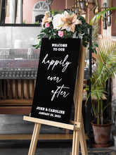 Happily ever after Welcome Sign